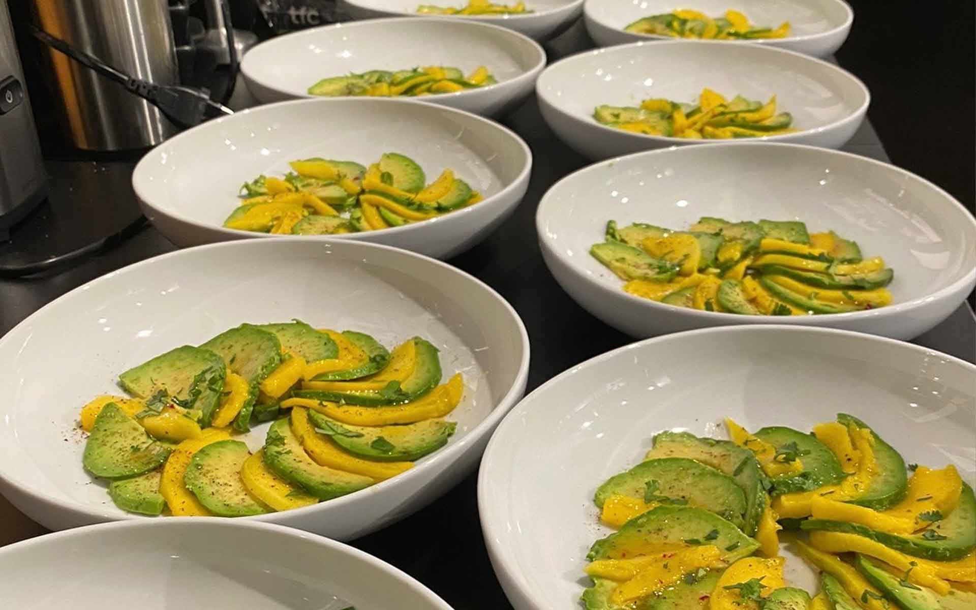 k wie kochkunst kochschule paderborn kochkurs avocado mango salat