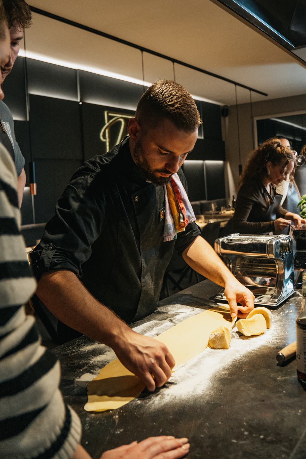 wmf genusspartner kochschule 4 Frische Pasta an der Nudelmaschine
